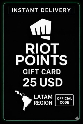 Riot Points Latam America - 25 USD