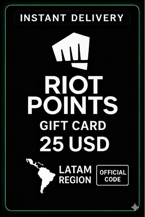 Riot Points Latam America - 25 USD