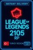 Riot Cash 500 TRY - 2105 RP (Turkey Server)