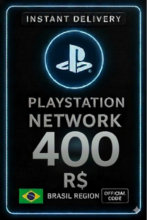 Playstation PSN Card BR - R$400