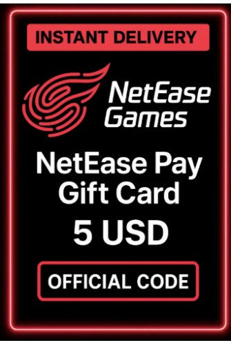 NetEase Pay Gift Card - 5$ USD