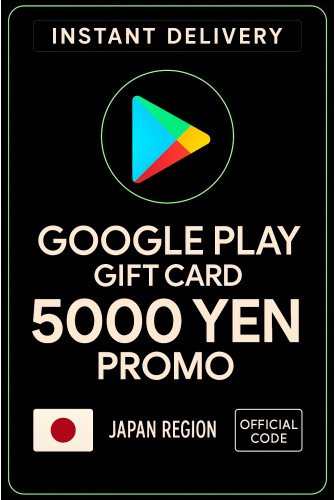 Google Play Gift Card - Japan YEN 5000 PROMO