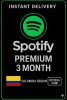 Spotify Colombia 3 Month