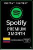 Spotify Colombia 3 Month