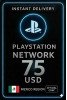 PSN Card Mexico - MX 75 USD