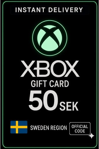 XBox Live Gift Card Sweden - 50 SEK