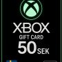 XBox Live Gift Card Sweden - 50 SEK