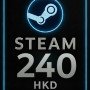 Steam Wallet Card 240 HKD