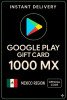 Google Play Gift Card - Mexico MX 1000