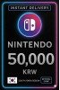 Nintendo eShop Card - 50.000 KRW (South Korea)
