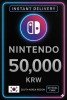 Nintendo eShop Card - 50.000 KRW (South Korea)