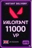 Valorant Points - 11000 VP (UK Seerver)