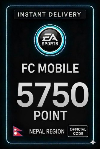 FC Mobile 5750 Points - Nepal