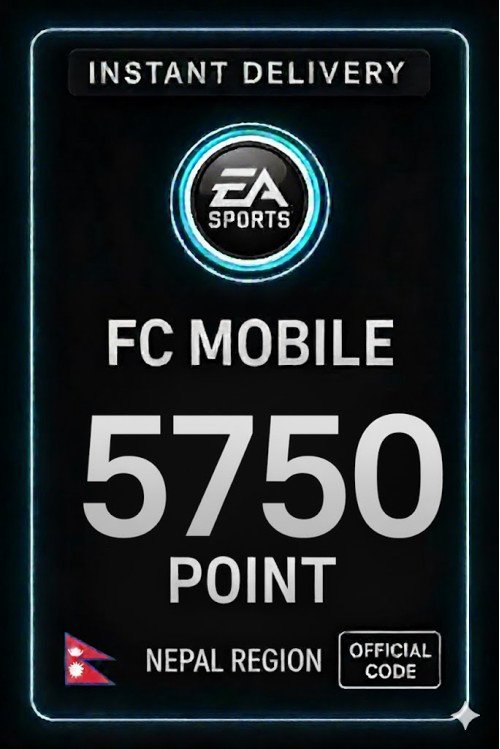 FC Mobile 5750 Points - Nepal