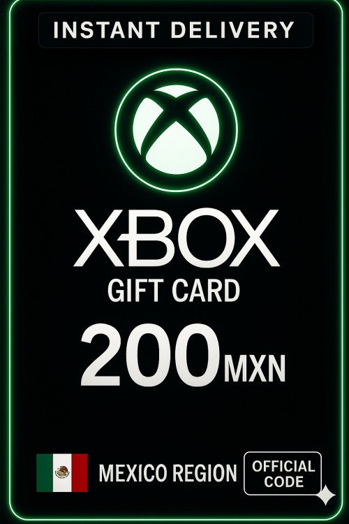 Xbox Live Gift Card 200 MXN Wallet