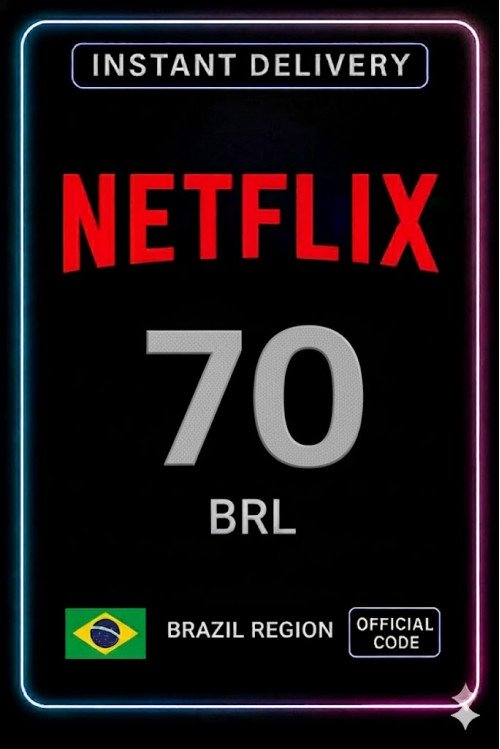 Netflix Gift Card 70 BRL BR