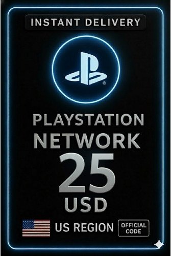 Playstation PSN Card 25$