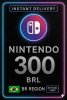 Nintendo eShop Card - 300 BR