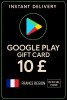 Google Play Gift Card - France 10 € (FR)