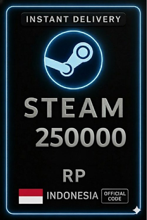 Steam Wallet Code Indonesia Rp 250000