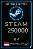 Steam Wallet Code Indonesia Rp 250000
