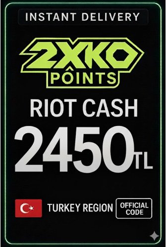 2XKO - KO Points 2450 TL Riot Cash