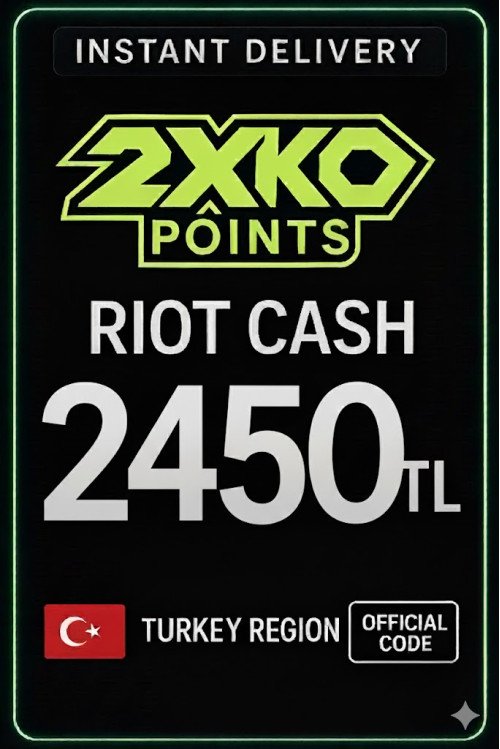 2XKO - KO Points 2450 TL Riot Cash