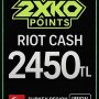 2XKO - KO Points 2450 TL Riot Cash