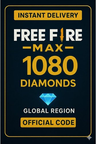 Free Fire MAX 1080 Diamonds