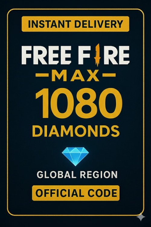 Free Fire MAX 1080 Diamonds