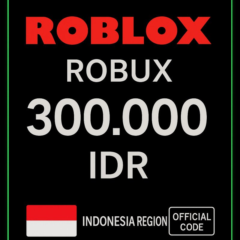 Roblox 300.000 IDR Game Card (ID)