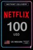 Netflix Gift Card - $100 (US)