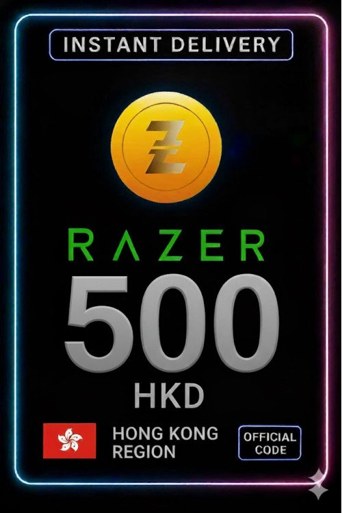 Razer Gold Hong Kong 500HKD