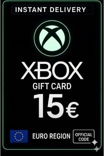 Xbox Live Gift Card 15 Euro Wallet