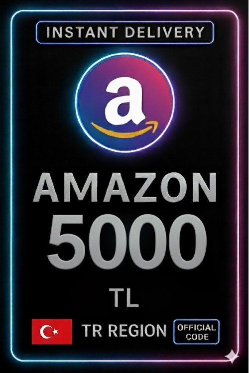 Amazon Hediye Kartı 5000 TL