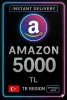 Amazon Hediye Kartı 5000 TL