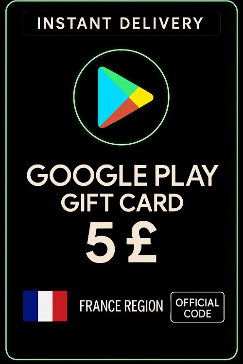Google Play Gift Card - France 5 € (FR)