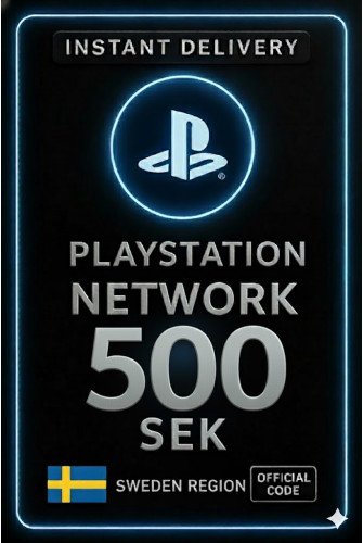 PSN Card Sweden - 500 SEK