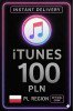 iTunes Gift Card 100 PLN