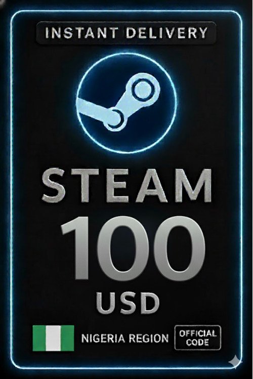 Steam Wallet Code - 100 USD (Nigeria)