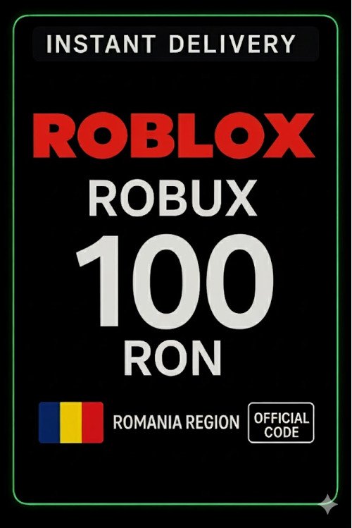 Roblox 100 RON Game Card (RO)