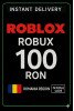 Roblox 100 RON Game Card (RO)