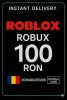 Roblox 100 RON Game Card (RO)