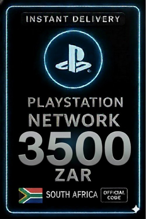 Playstation PSN Card 3500 ZAR ZA