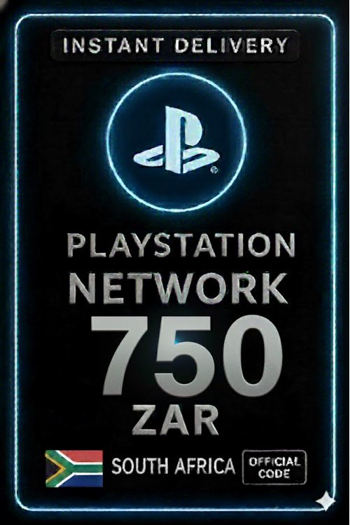 Playstation PSN Card 750 ZAR ZA