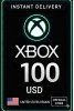 Xbox Live Gift Card 100 Usd Wallet