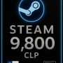 Steam Wallet 9.800 CLP - (Chile)