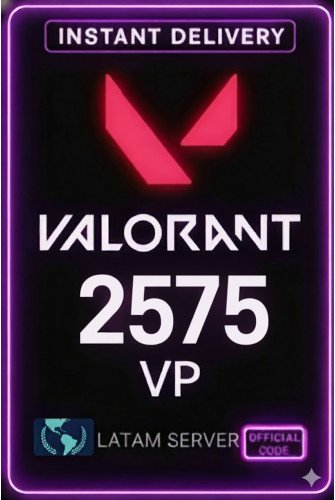 Valorant Points - 2575 VP (Latam Server)