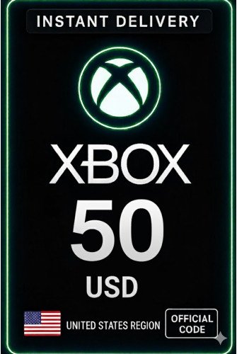Xbox Live Gift Card 50 Usd Wallet