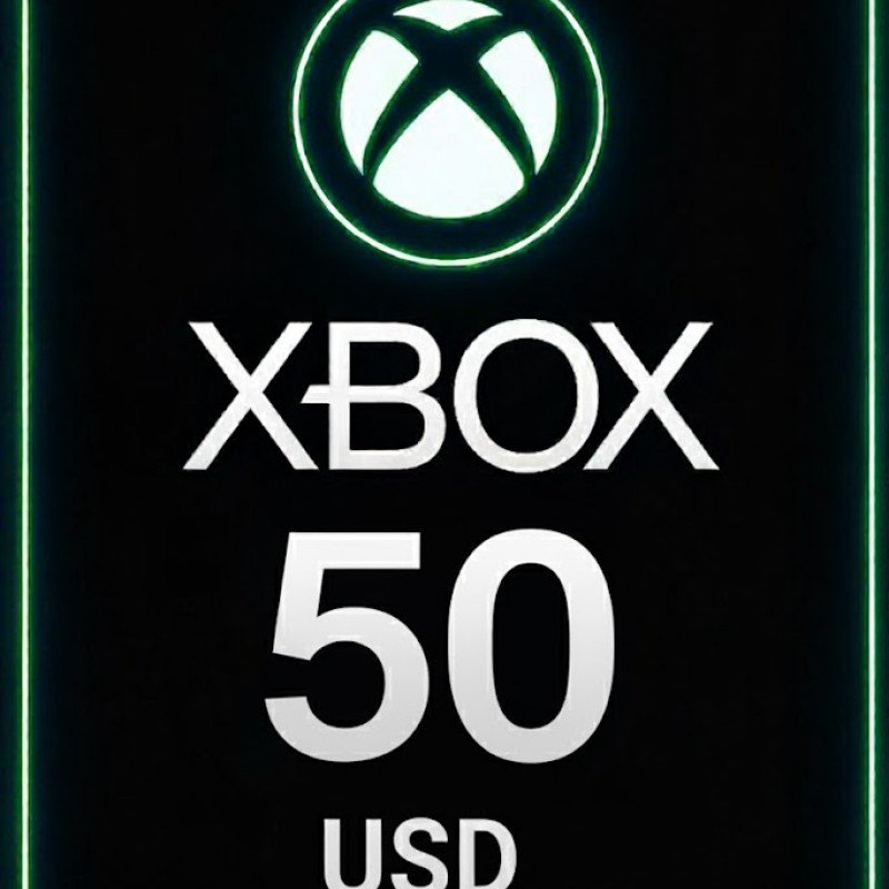 Xbox Live Gift Card 50 Usd Wallet